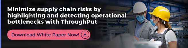 Minimize supply chain risks by highlighting and detecting operational bottlenecks across your retail supply chain with ThroughPut. Download whitepaper now!