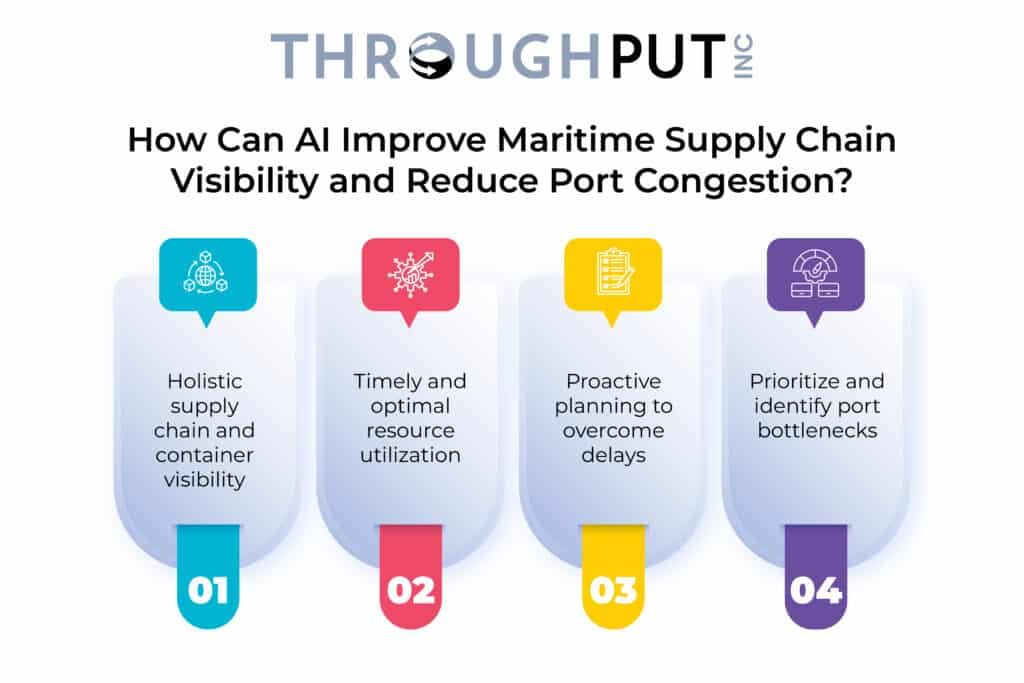 How Can AI Improve Maritime Supply Chain Visibility and Reduce Port Congestion?