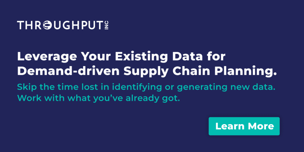 Demand Sensing Using ThroughPut AI