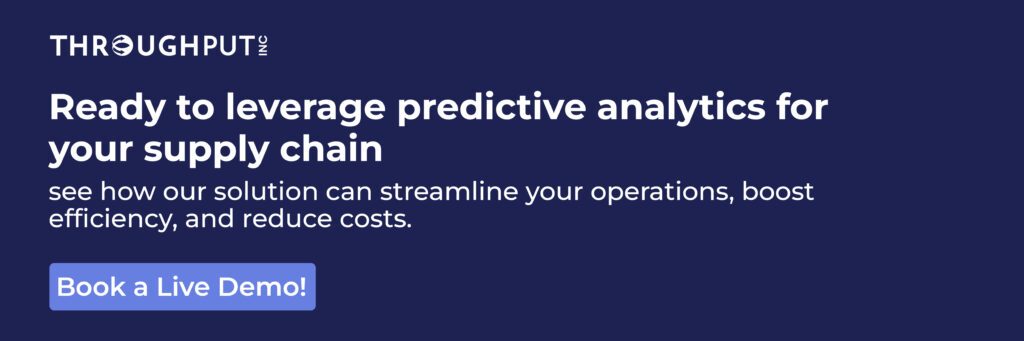 Ready to leverage predictive analytics for your supply chain. Book a Live Demo