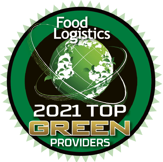 Food Logistics - Top Green Providers award logo
