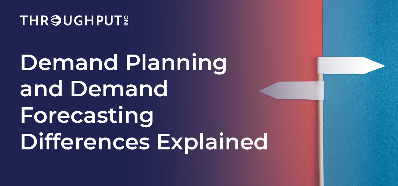 demand planning and demand forecasting differences