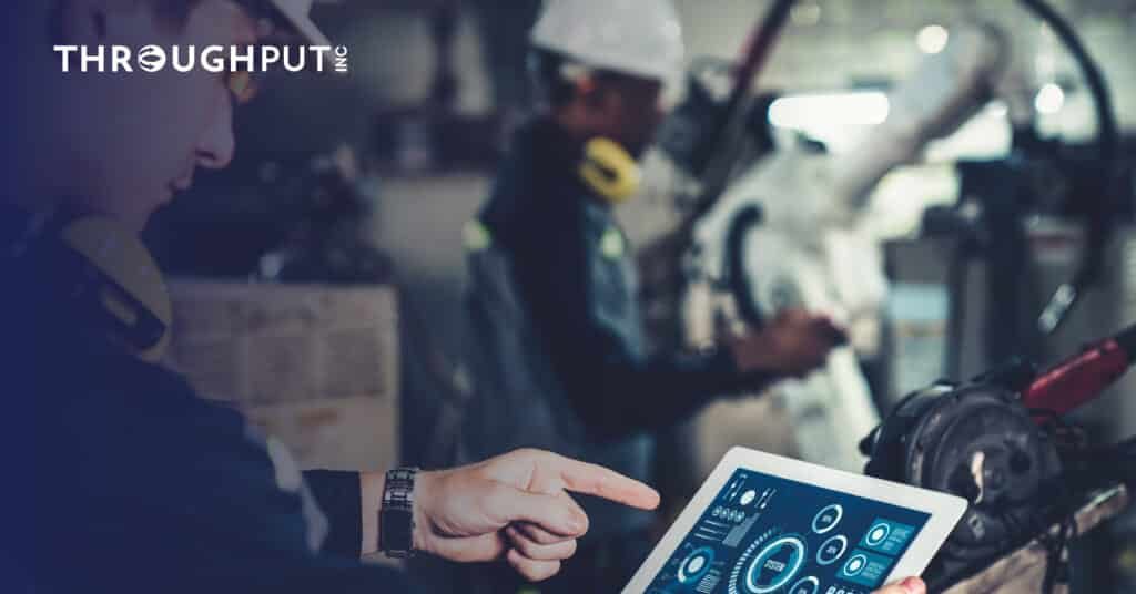 AI in spare parts management software solution by throughput