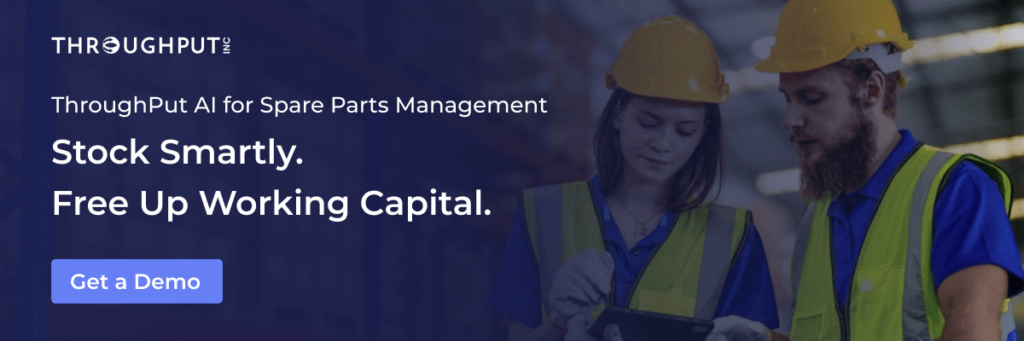 Get a Demo - Throughput AI For Spare Parts Management