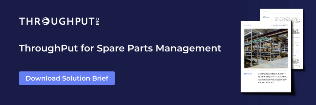 ThroughPut AI for Spare Parts Management
