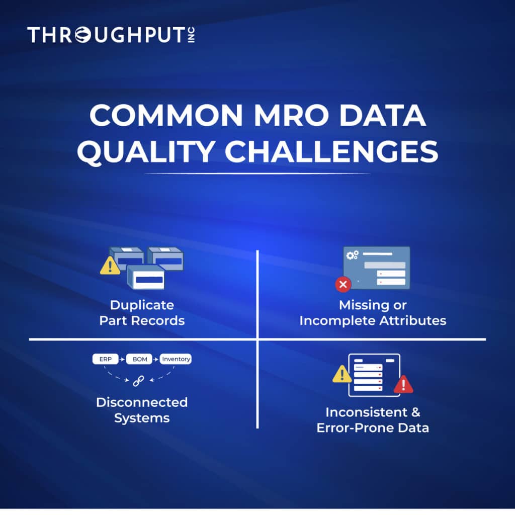 MRO Data Quality Challenges